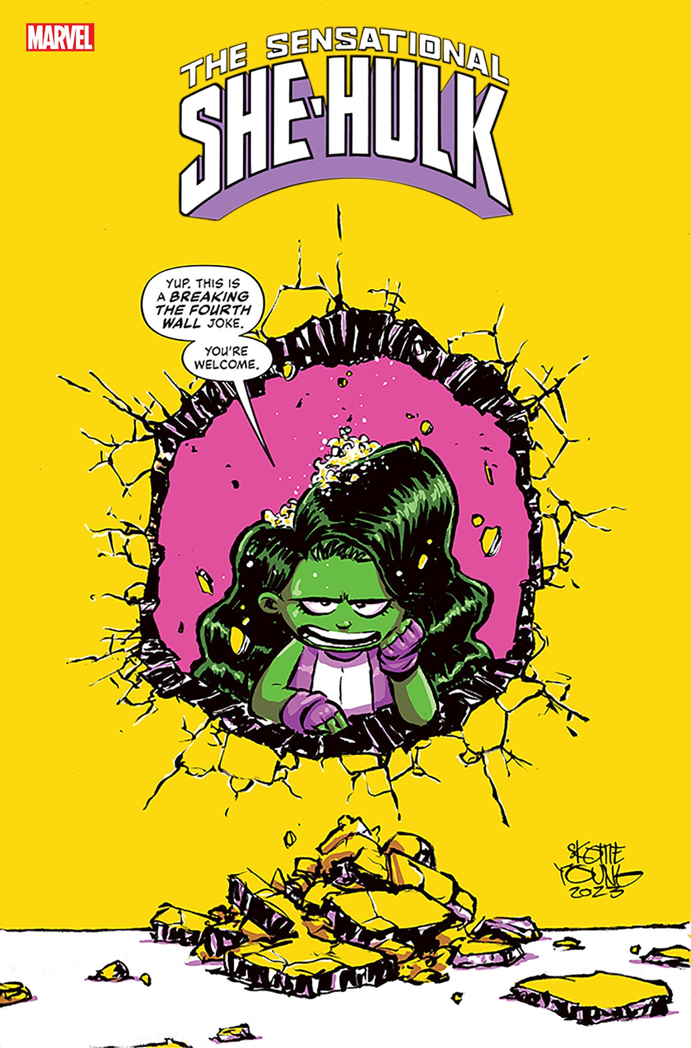 Sensational She-Hulk #1 Skottie Young Variant
