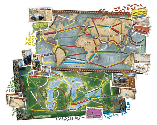 Ticket to Ride: Rails & Sails