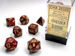 Chessex Dice - Speckled - Mercury