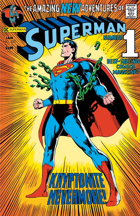 SUPERMAN #233 FACSIMILE EDITION CVR A NEAL ADAMS