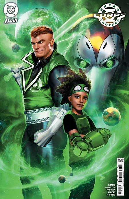 GREEN LANTERN CORPS #3 CVR B DAVE WILKINS CARD STOCK VAR