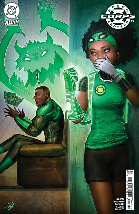 GREEN LANTERN CORPS #3 CVR D NATHAN SZERDY CARD STOCK VAR