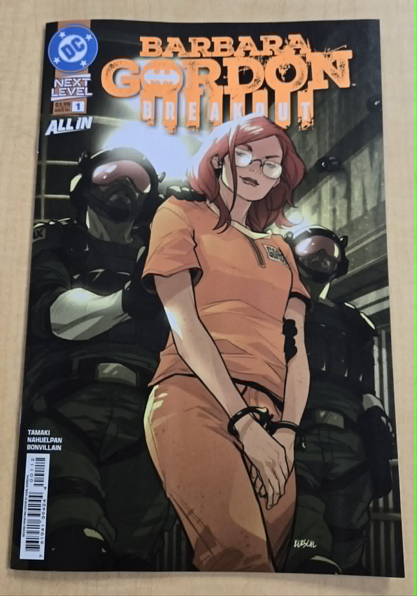 Barbara Gordon Breakout #1 Cover A Karl Kerschl (Replacement Copies/2nd Print)
