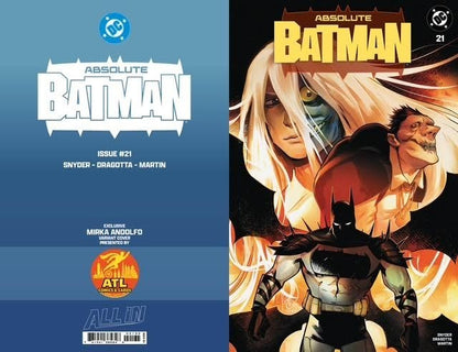 Absolute Batman #21 | Mirka Andolfo Exclusive | Trade Dress