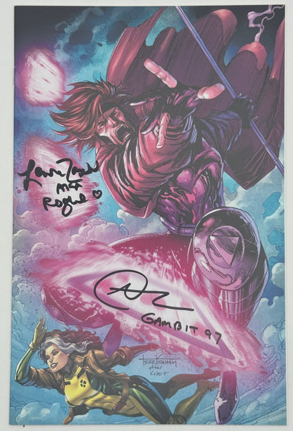 [Double Signed by Lenore Zann | Aj LoCasio] UNCANNY X-MEN #266 FACSIMILE EDITION UNKNOWN COMICS TYLER KIRKHAM VIRGIN VAR [IN STOCK]