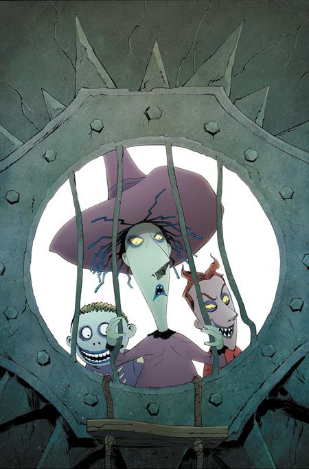 Tim Burtons The Nightmare Before Christmas The Shiver Of Christmas Town #2 Cover E Jae Lee Metal Full Art Cover Variant