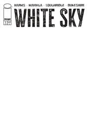White Sky #1 Cover D Blank Sketch Variant (Mature)