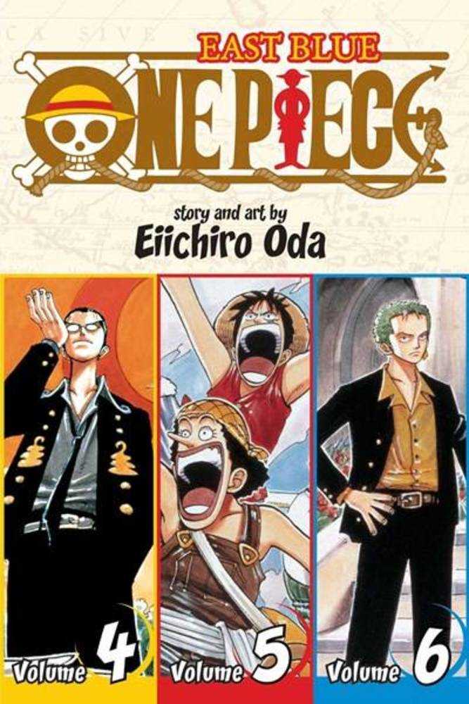 One Piece Omnibus Volume 4 5 & 6 East Blue