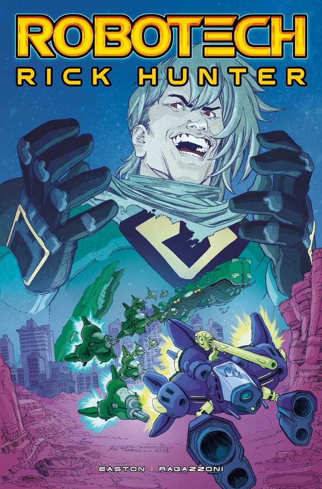 Robotech Rick Hunter #4 (Of 4) Cover B Turnbull & Lecce