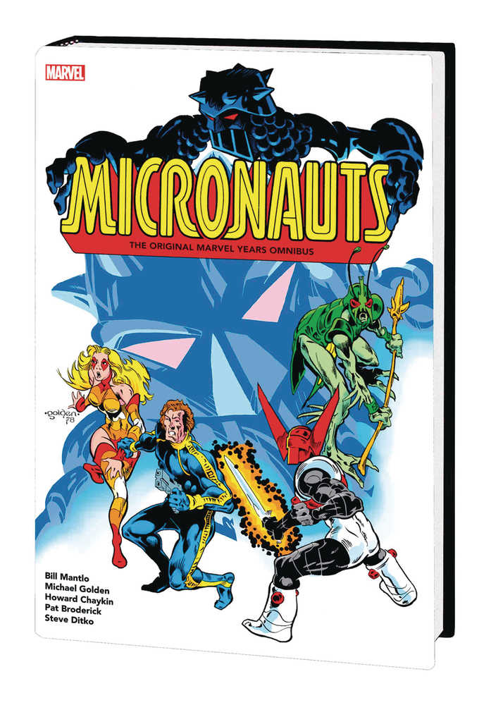 Micronauts Original Marvel Years Omnibus Hardcover Volume 01 Golden Direct Market
