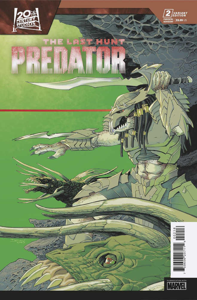 Predator: The Last Hunt #2 1:25 Declan Shalvey Variant