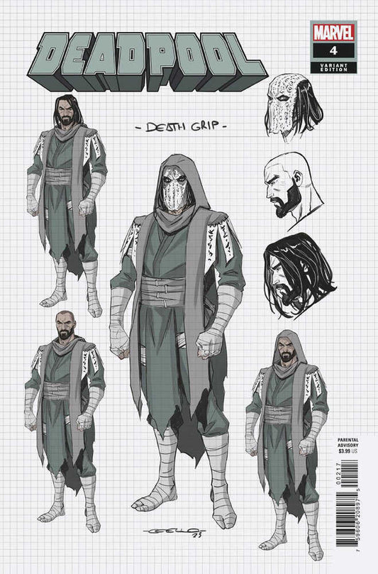 Deadpool #2 1:10 Iban Coello Design Variant