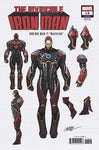 Invincible Iron Man #18 1:10 Pepe Larraz Design Variant [Fhx]