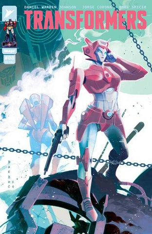 Transformers #8 Cover C 1:10 Karen S Darboe Variant