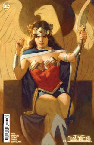 Wonder Woman #10 Cover B Julian Totino Tedesco Card Stock Variant