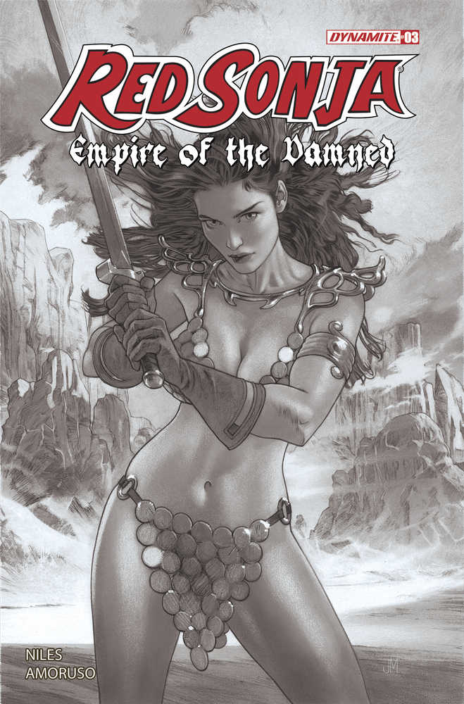 Red Sonja Empire Damned #3 Cover M 20 Copy Variant Edition Middleton Line