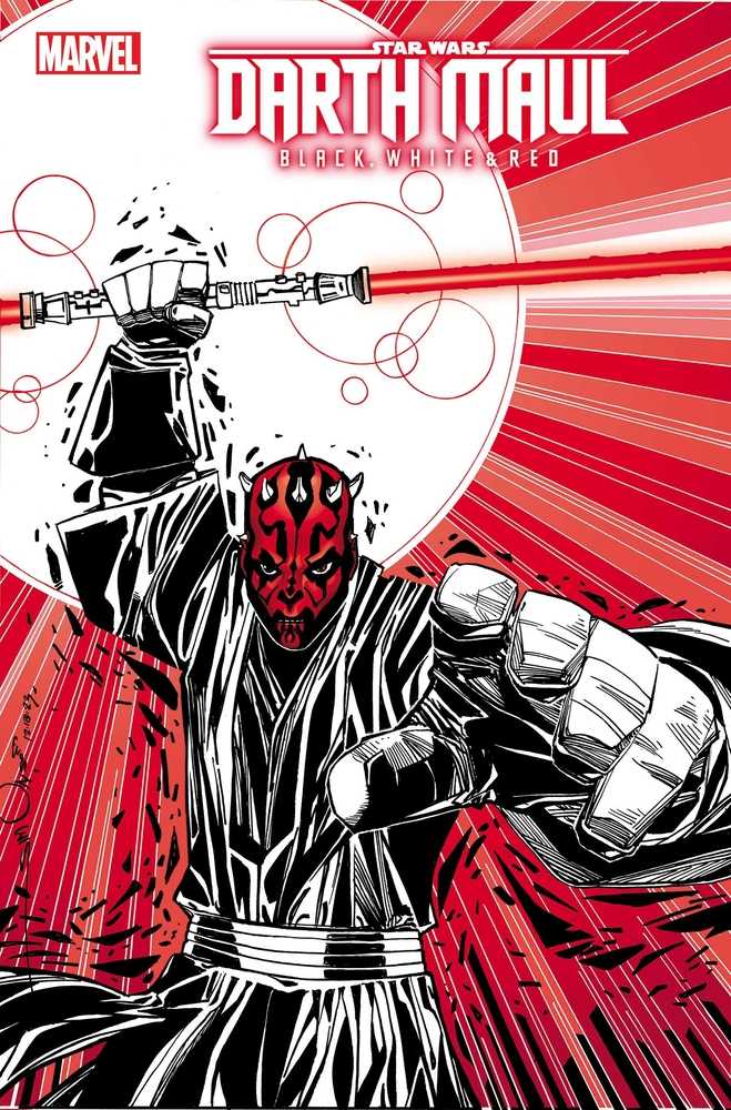 Star Wars Darth Maul Black White & Red #4 (Of 4) Simonson Va