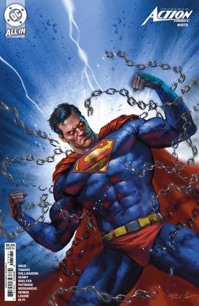 Action Comics #1075 Cover E Lucio Parrillo Card Stock Variant