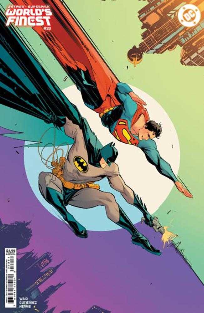 Batman Superman Worlds Finest #33 Cover C Adrian Gutierrez Card Stock Variant