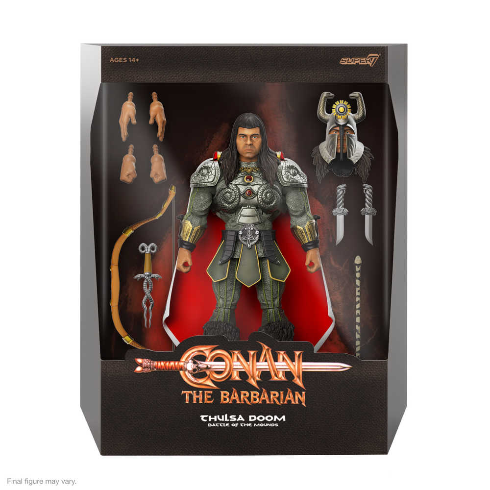 Conan Ultimates W5 Thulsa Doom Battle Mounds Action Figure