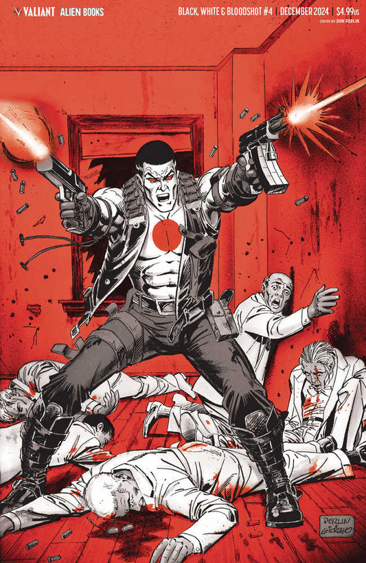 Black White & Bloodshot #4 (Of 4) Cover F Perlin Virgin (Mature)