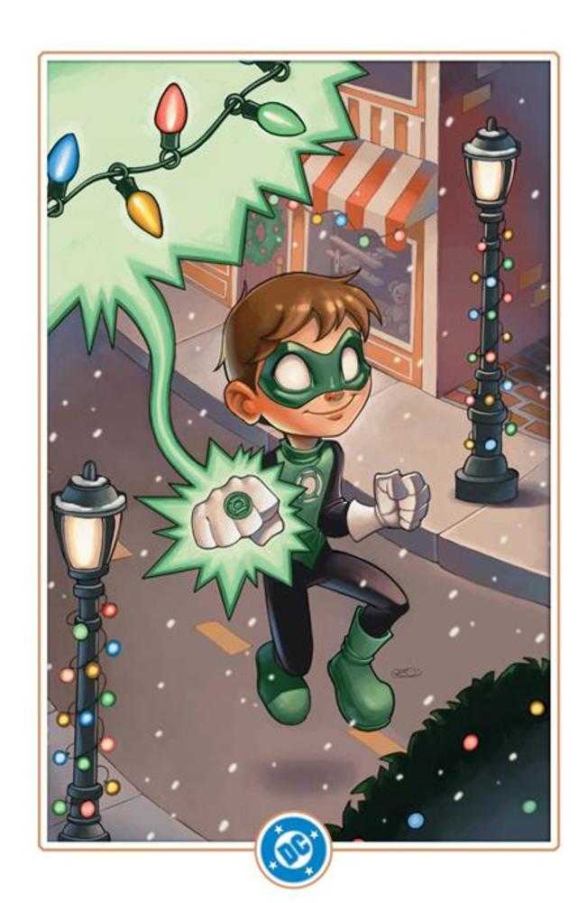 Green Lantern #18 Cover D Chrissie Zulloe DC Winter Wonderland Card Stock Variant