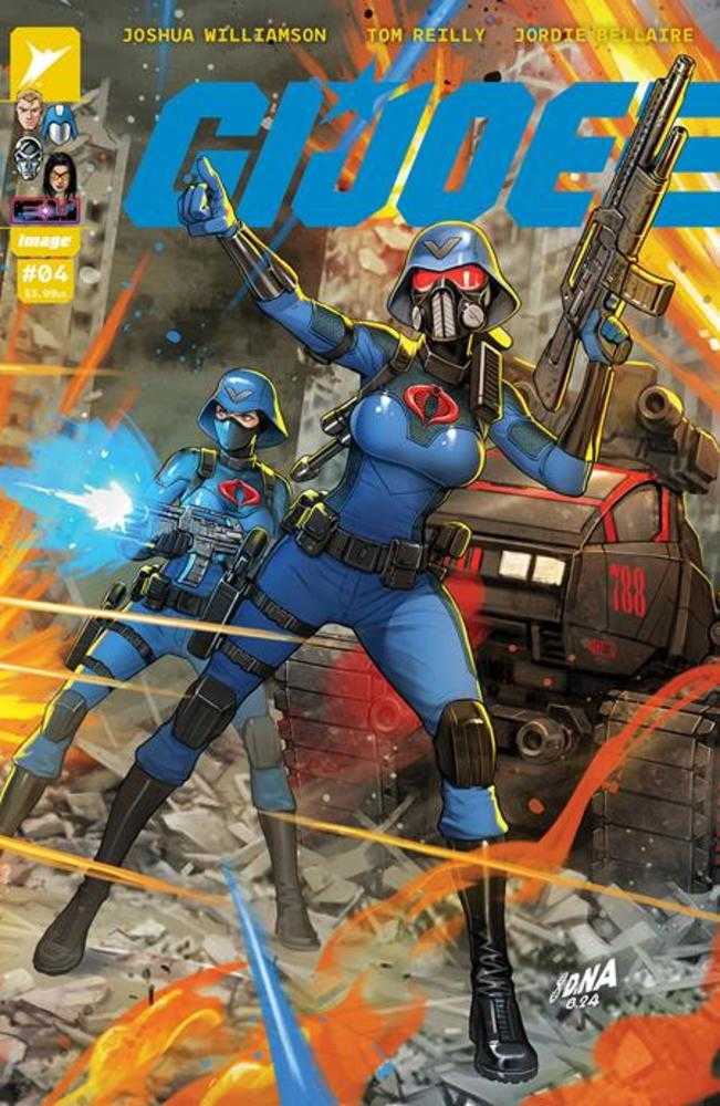 G.I. Joe #4 Cover D 1:10 David Nakayama Connecting Variant