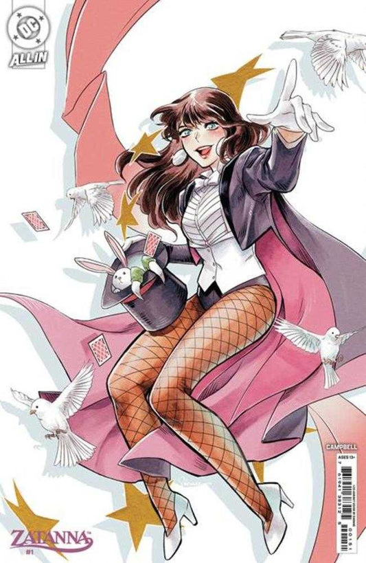 Zatanna #1 (Of 6) Cover I 1:25 Saowee Card Stock Variant