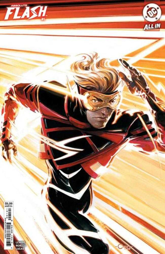 Absolute Flash #1 Cover B Clayton Crain Card Stock Variant