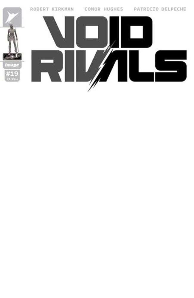 Void Rivals #19 Cover G Blank Sketch Variant