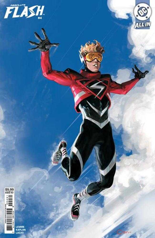 Absolute Flash #4 Cover C Clayton Crain Card Stock Variant