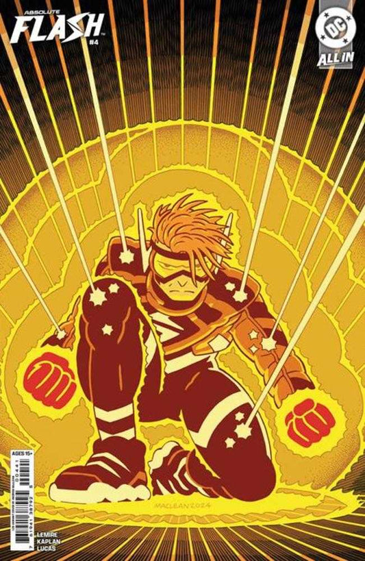 Absolute Flash #4 Cover D 1:25 Andrew Maclean Card Stock Variant
