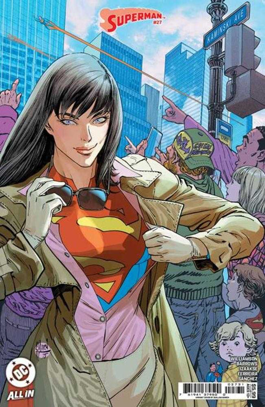 Superman #27 Cover C Guillem March Card Stock Variant
