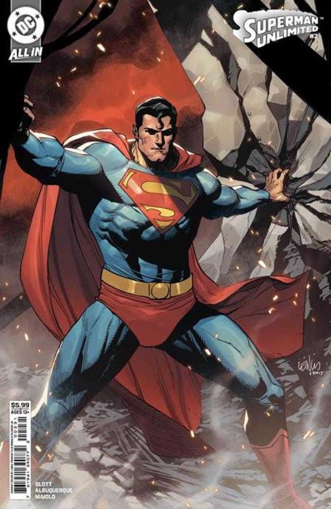 Superman Unlimited #2 Cover B Leinil Francis Yu Card Stock Variant