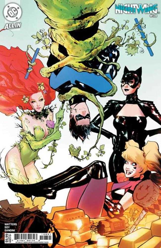 Nightwing #128 Cover D Marcio Takara Gotham City Sirens Card Stock Variant