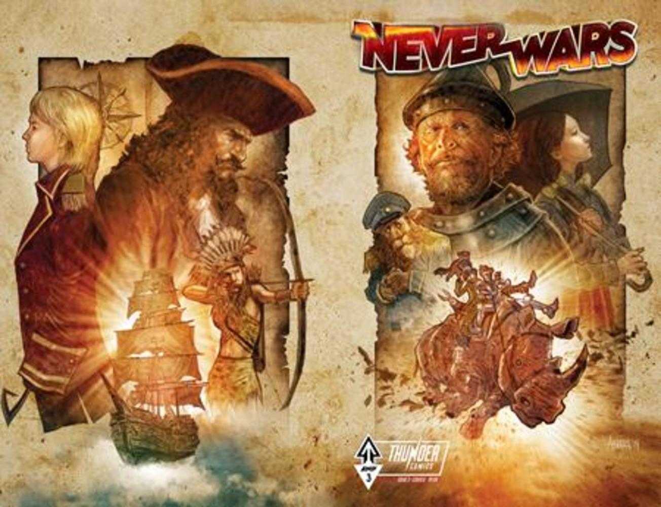 Neverwars #3 (Of 8) Cover A Erwin J Arroza Wraparound