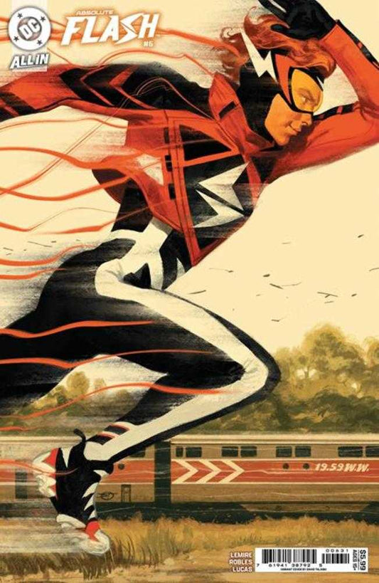 Absolute Flash #6 Cover B David Talaski Card Stock Variant