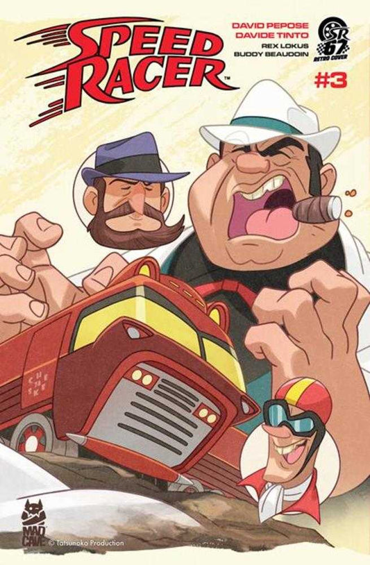 Speed Racer #3 Cover B Sean Galloway Retro Manga Variant