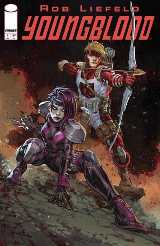 Youngblood #1 (2025) Cover H 1 in 25 Kael Ngu Variant