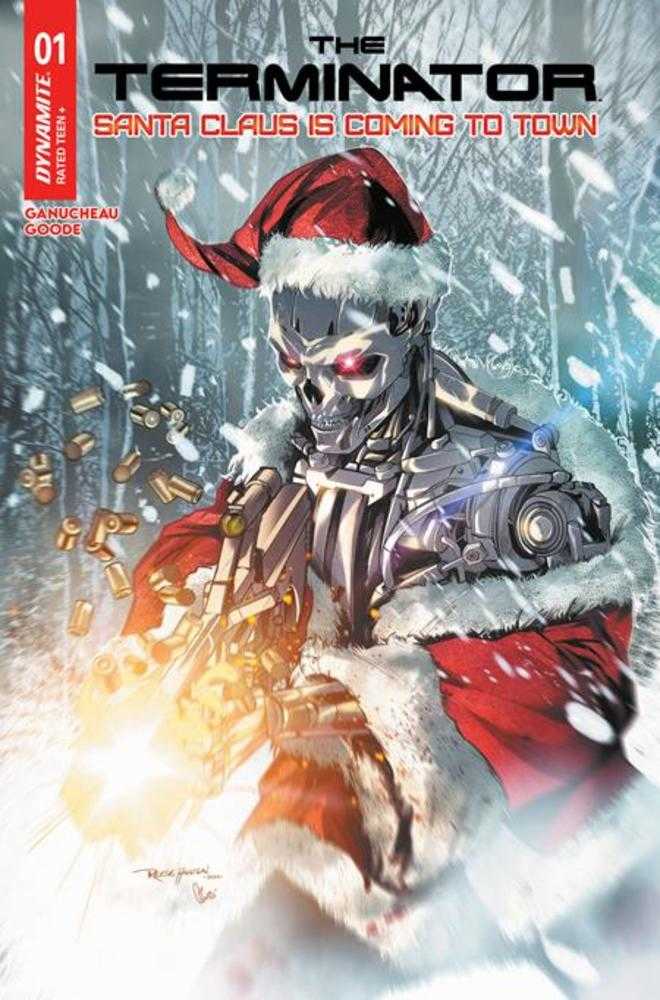 Terminator Santa Claus Is Coming To Town #1 (One Shot) Cover C Reese Hannigan Variant
