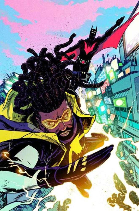 Batman Static Beyond #3 (Of 6) Cover C Sanford Greene Card Stock Variant