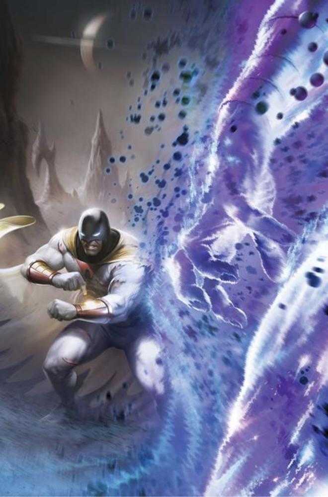 Space Ghost #8 Cover E Francesco Mattina Metal Full Art Variant