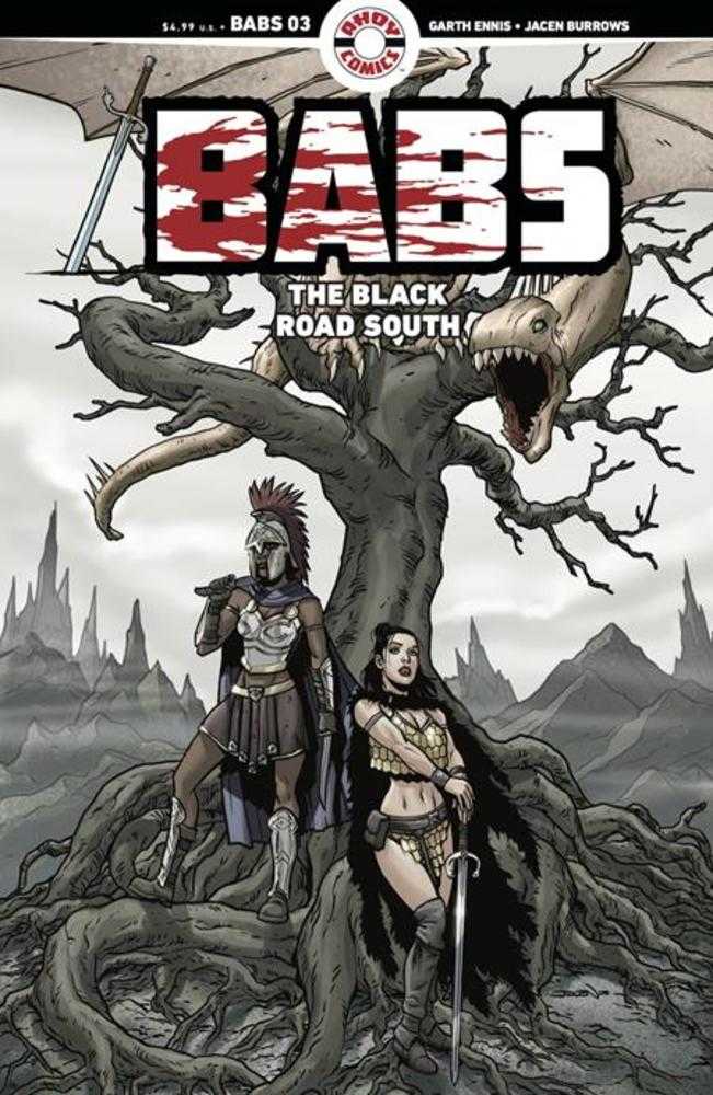 Babs The Black Road South #3 (Of 6) Cover A Jacen Burrows (Mature)