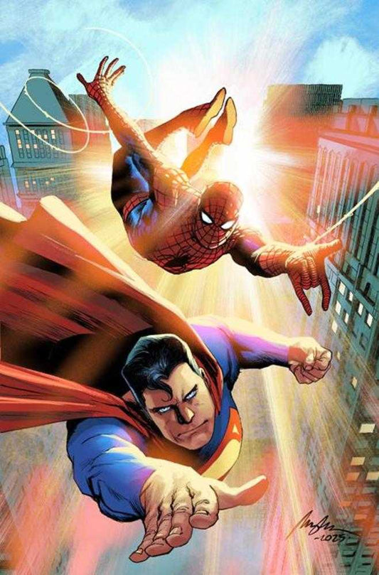 DC Marvel Superman Spider-Man #1 (One Shot) Cover C Rafael Albuquerque Card Stock Variant