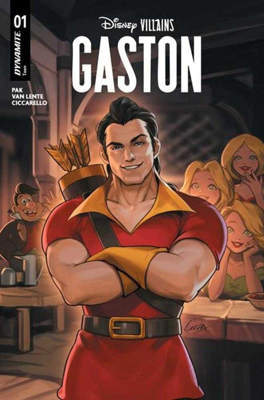 Disney Villains Gaston #1 Cover F Leirix Li Metal Full Art Cover Variant