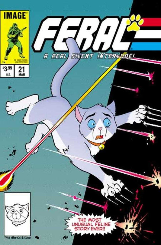 Feral #21 Cover D 1 in 25 Tony Fleecs & Trish Forstner G.I. Joe Homage Variant