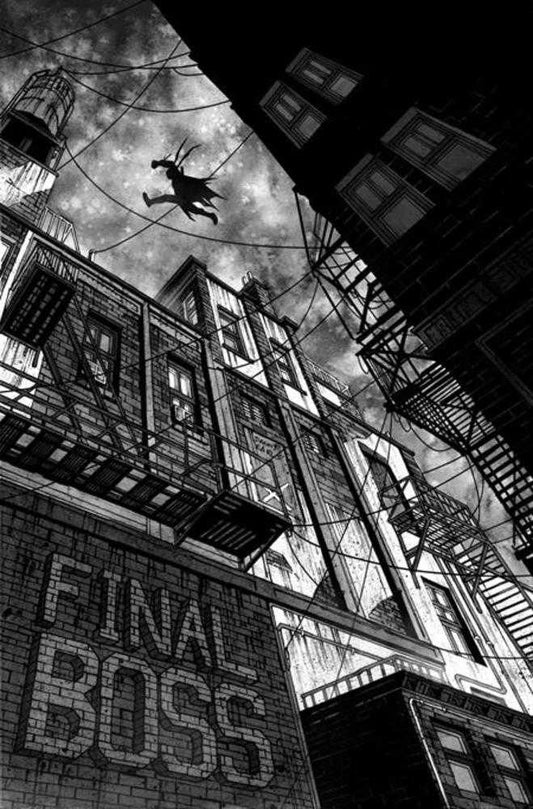 Final Boss #5 Cover D 1 in 25 Danny Earls Black & White Variant (Mature)