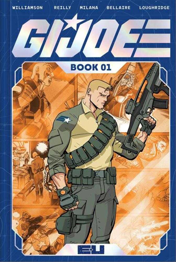G.I. Joe Deluxe Edition Hardcover Book 01 Tom Reilly Cover