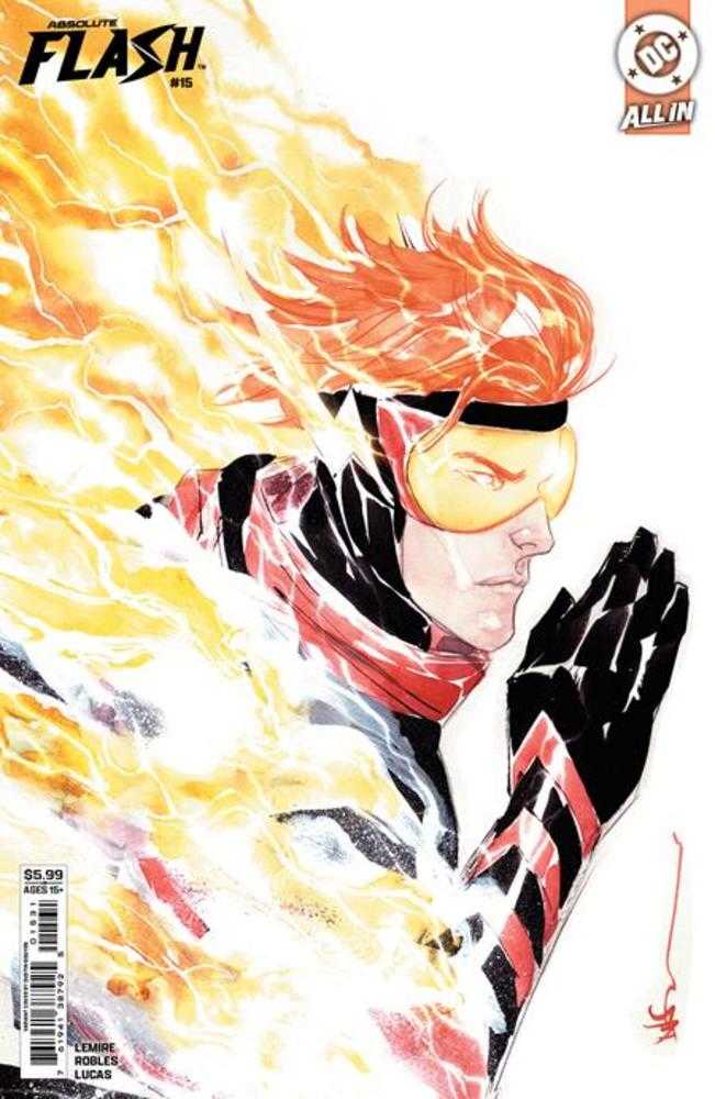 Absolute Flash #15 Cover C Dustin Nguyen Card Stock Variant