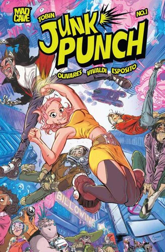 Junk Punch #1 (Of 5) Cover A Carlos Javier Olivares (Mature)